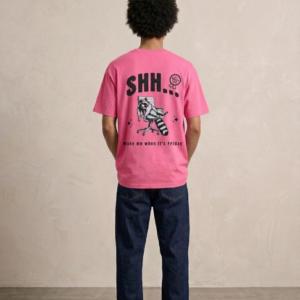 Shh.. Pink Oversized Tshirt