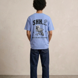 Shh.. Blue Oversized Tshirt