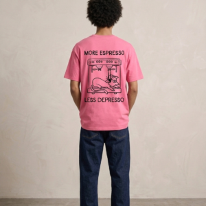 Espresso Pink Oversized Tshirt