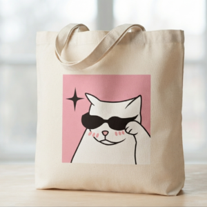 Cool Cat Tote Bag